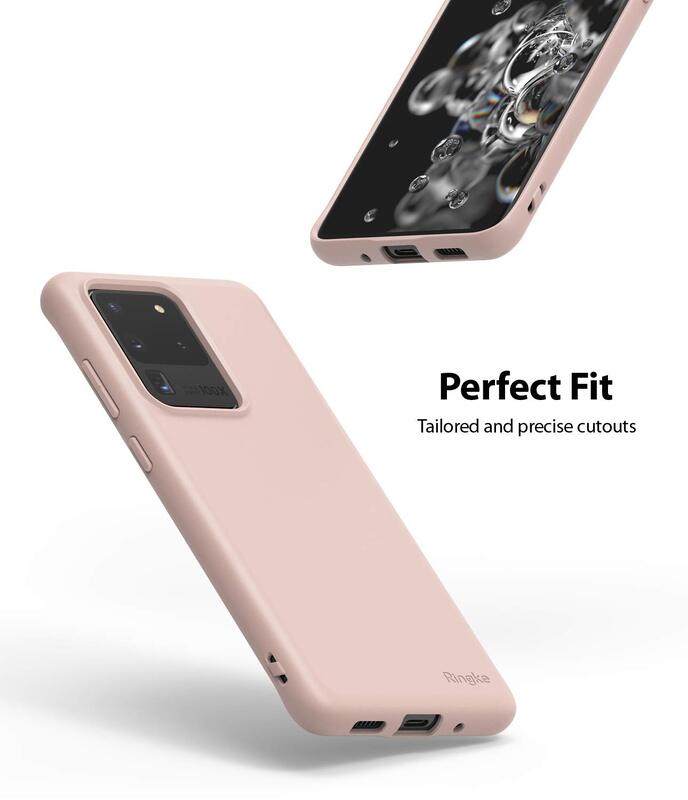 Ringke Air S Compatible with Galaxy S20 Case, Lightweight Premium TPU Shockproof Matte Slim Soft Flexible Thin Protective Phone Case for Galaxy S20   Pink Sand